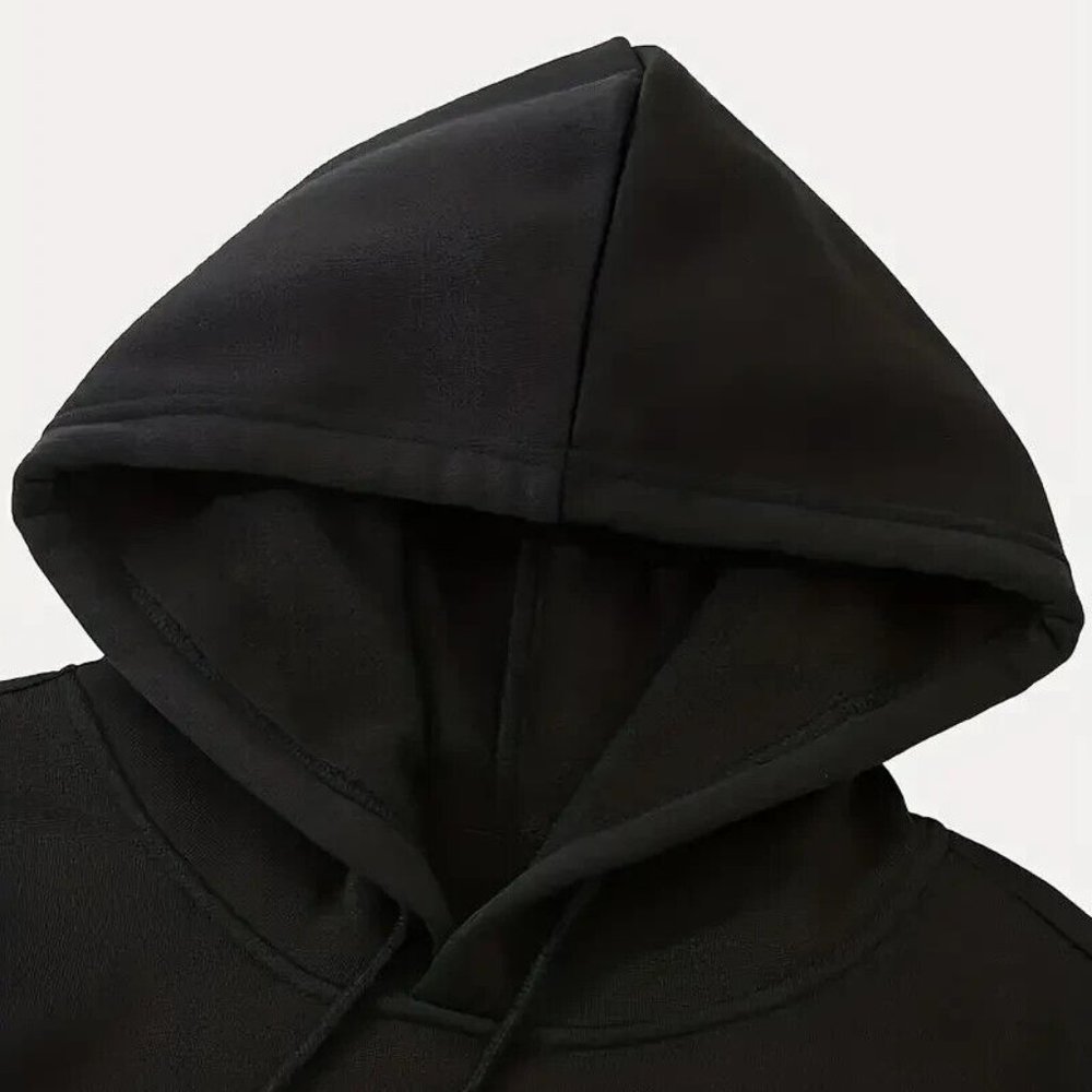 New Retro Style Let's Talk To Ghosts Print, Hoodie Unisex,Graphic Hoodie-M-Black - Picture 3 of 6